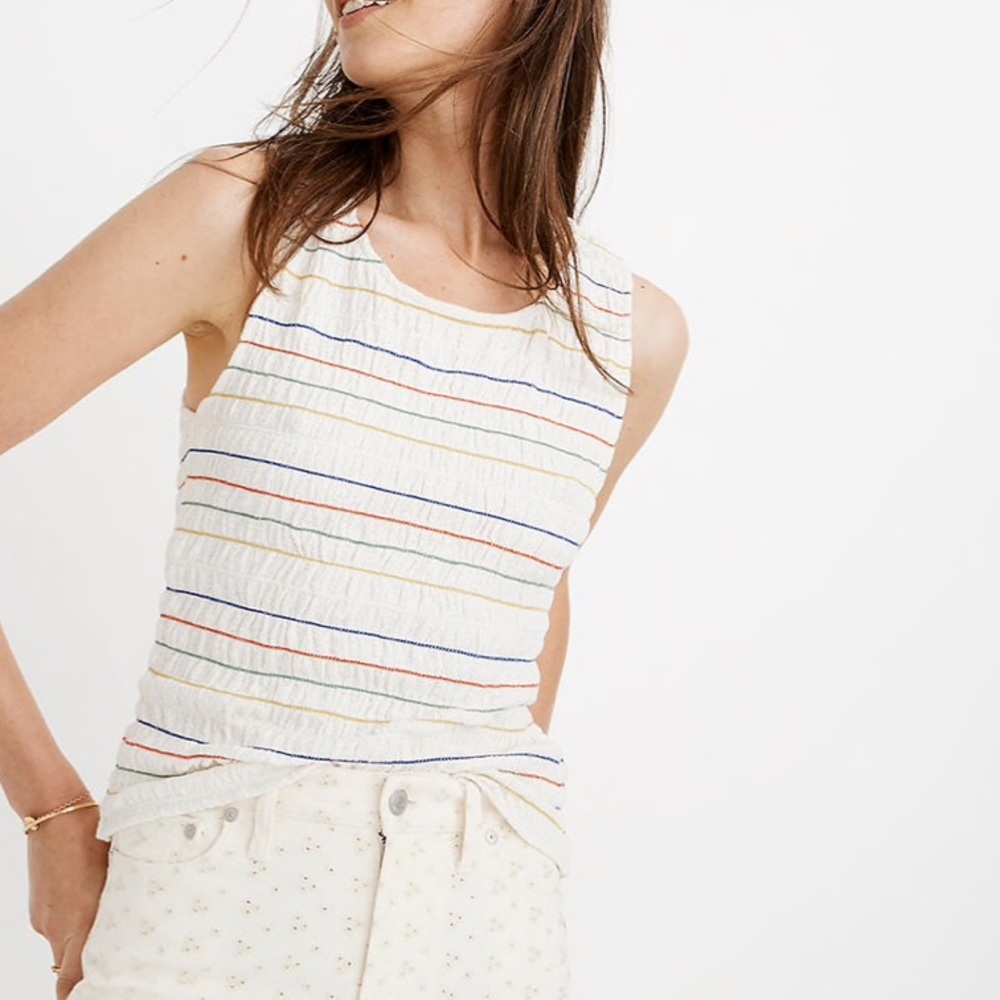 Madewell Texture And Thread tank